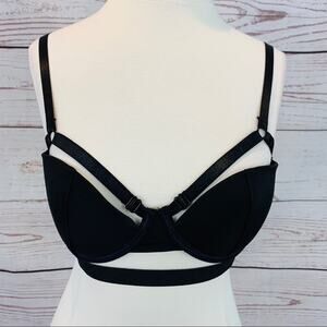 Oh La La Cheri Paris black strap bra